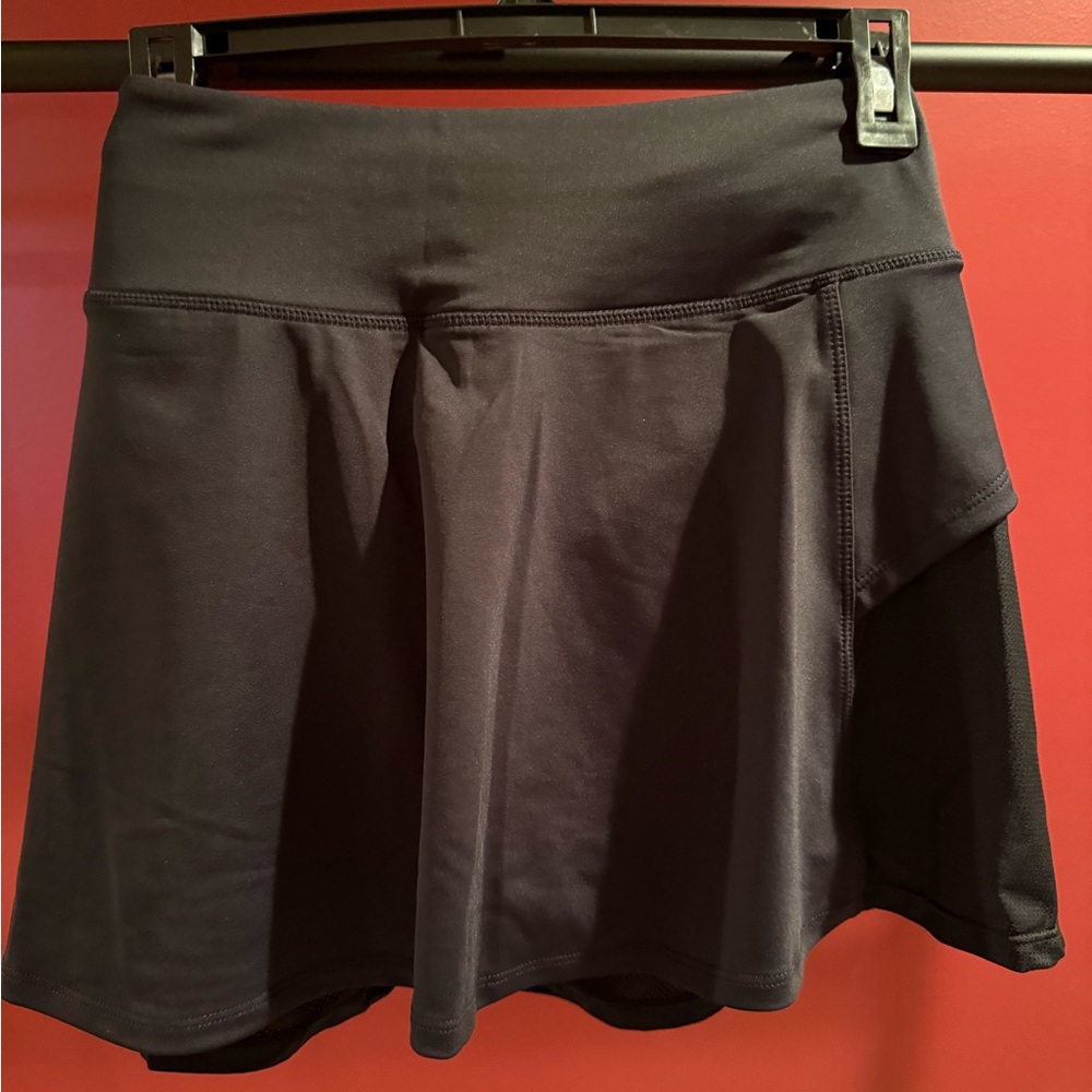 Chic Black Skater Skirt